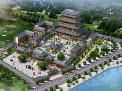 余姚寺院改扩建规划设计施工-石觉寺